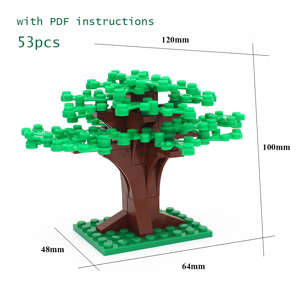 Moc DIY Garden Plants Small Tr - огляд і ціна Bonsai Garden Lego