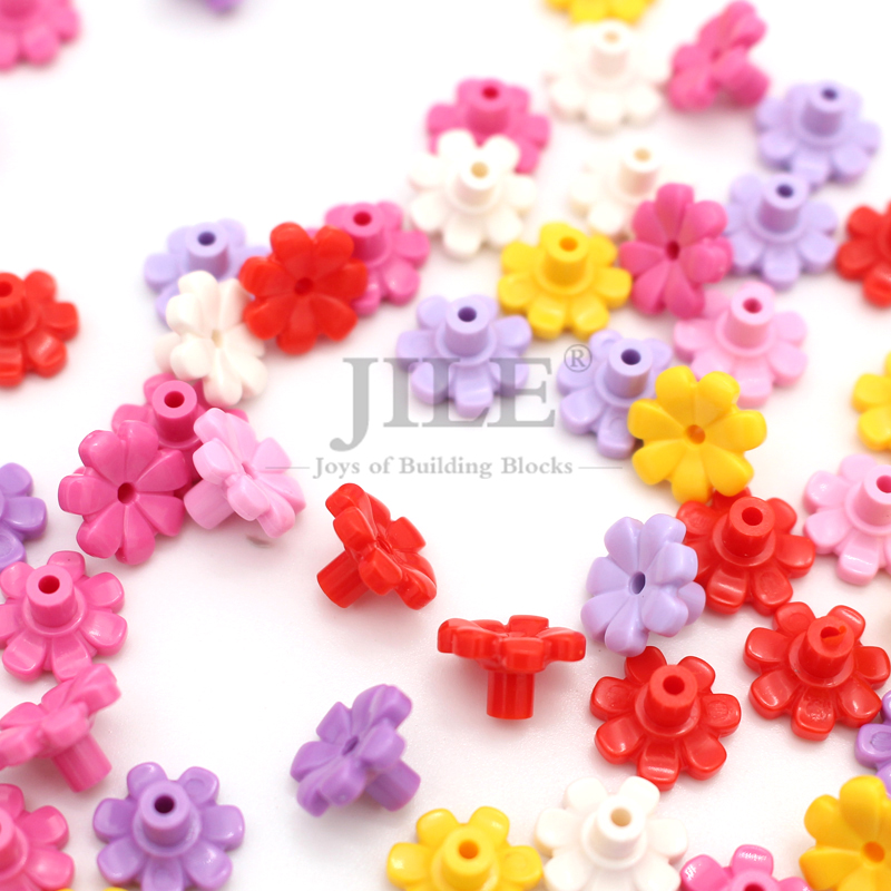 100pcs Moc Plant Flower with 7 - огляд і ціна Bonsai Garden Lego