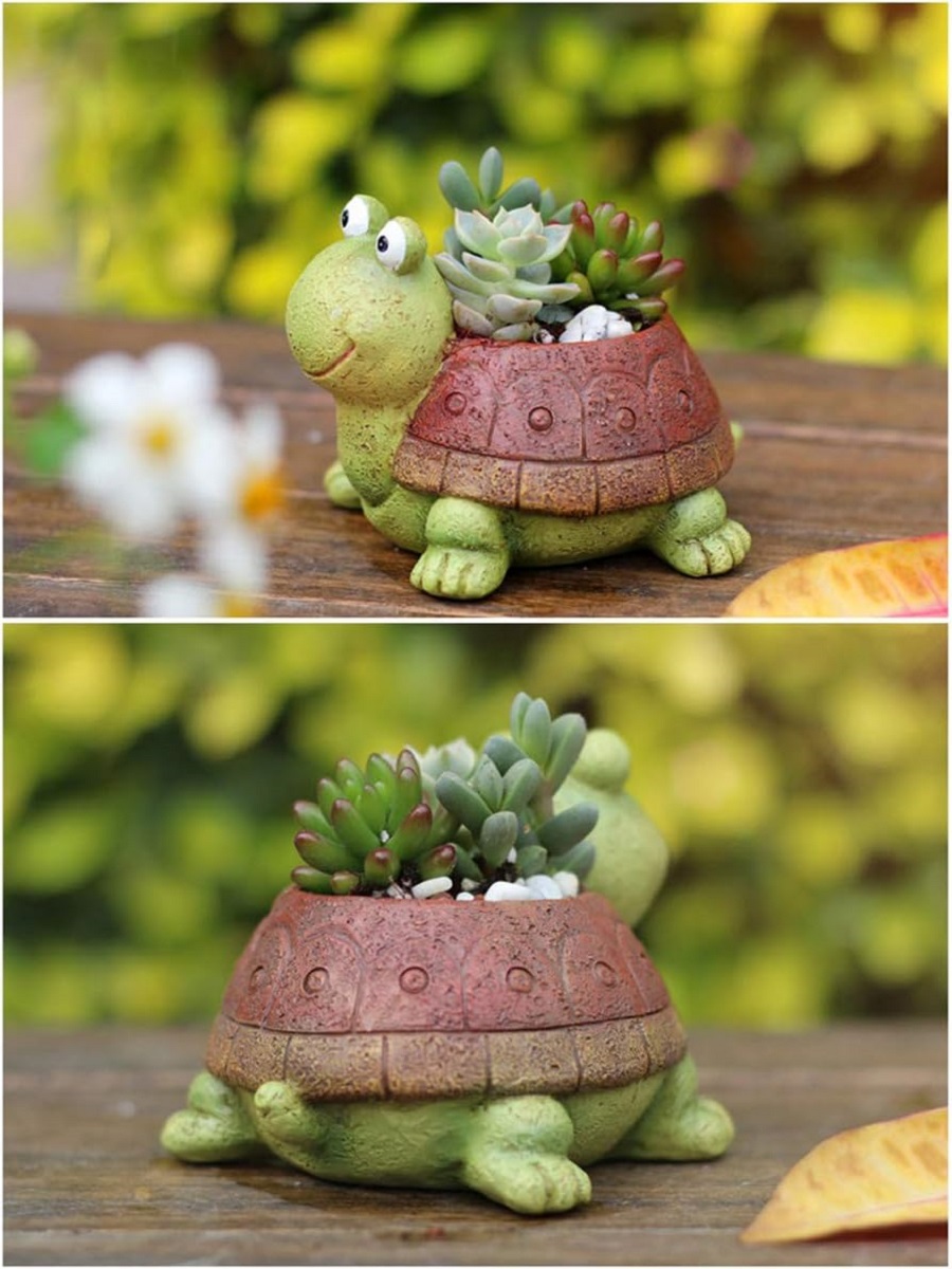 Cute Turtle Planter Succulent  - огляд і ціна Bonsai Garden For Desk