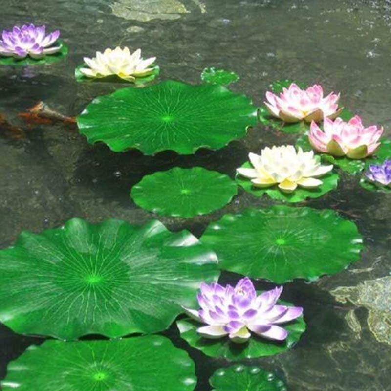 2026 Artificial Water Lily Lot - огляд і ціна Bonsai Garden With Pond