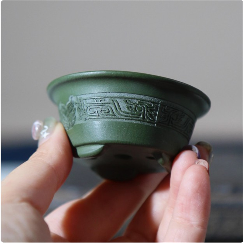 Ceramic Carved Mini Bonsai Pot - огляд і ціна Bonsai Garden For Desk