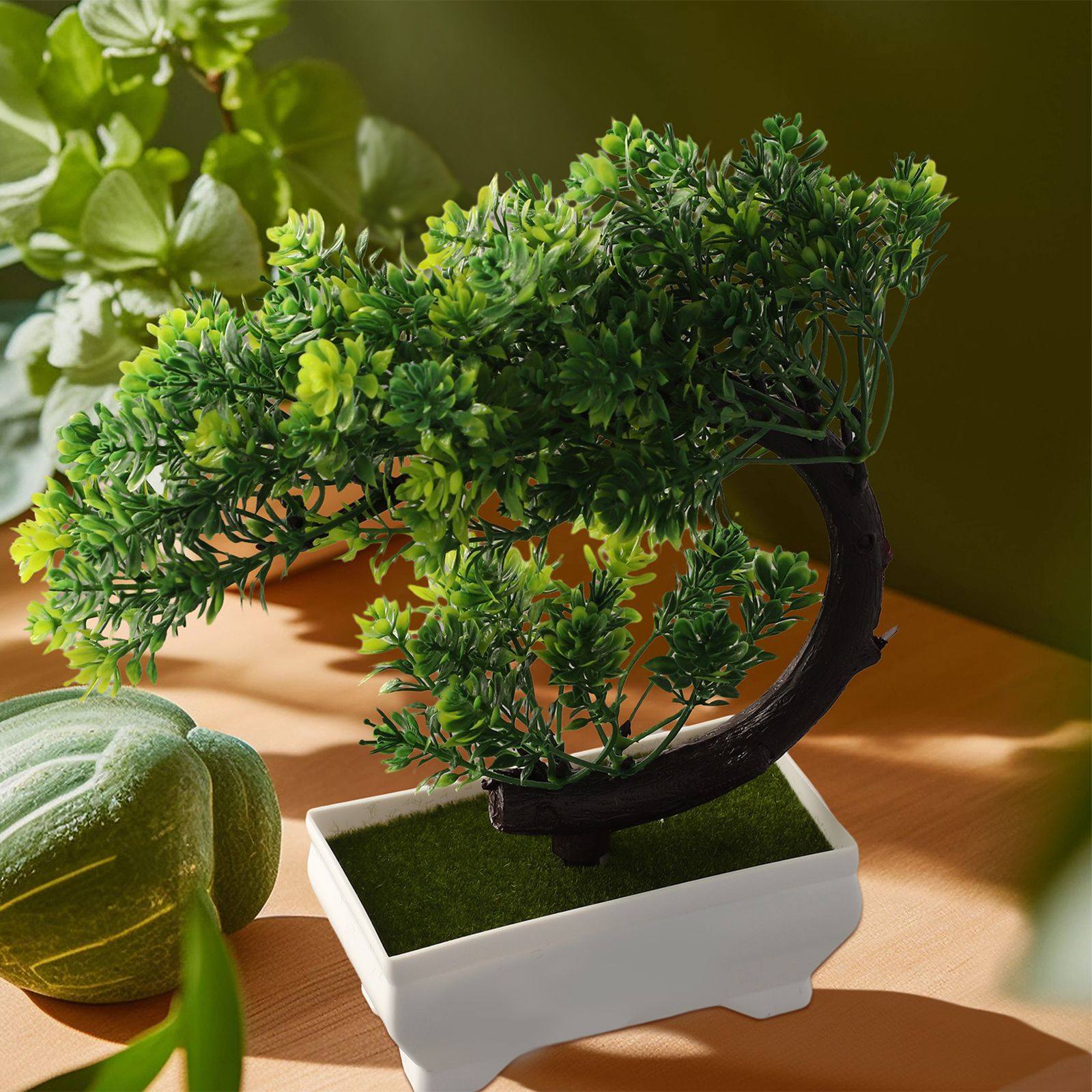 Plastic potted bonsai ornament - огляд і ціна Bonsai Garden For Desk