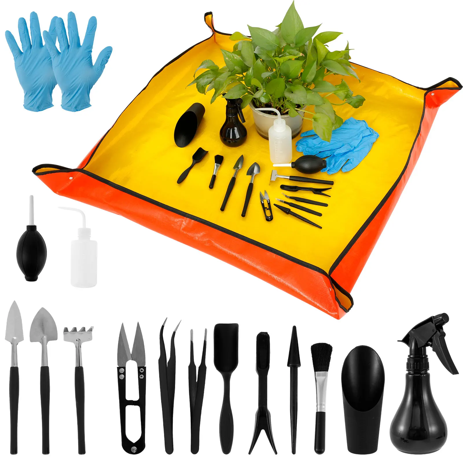 13/16Pcs Garden Succulent Plan - огляд і ціна Bonsai Garden Miniature