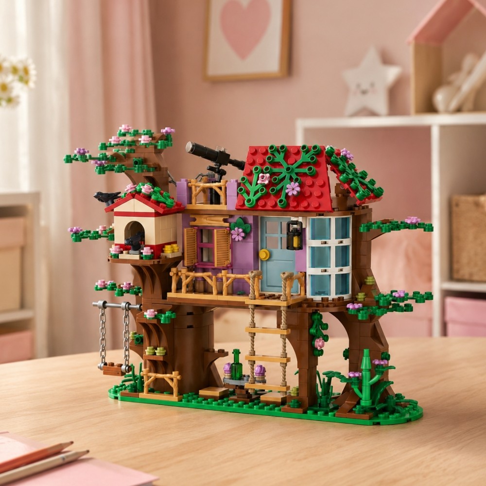 462pcs City Friends Bird Tree  - огляд і ціна Bonsai Garden Ideas
