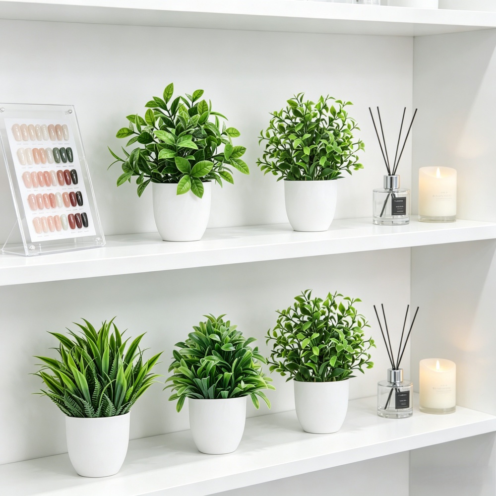 4pcs/set Mini Artificial Plant - огляд і ціна Bonsai Garden Home