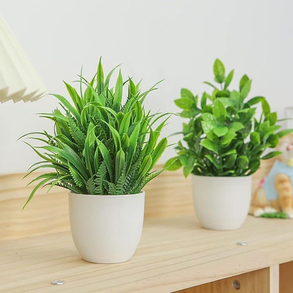 4pcs/set Mini Artificial Plant - огляд і ціна Bonsai Garden Home