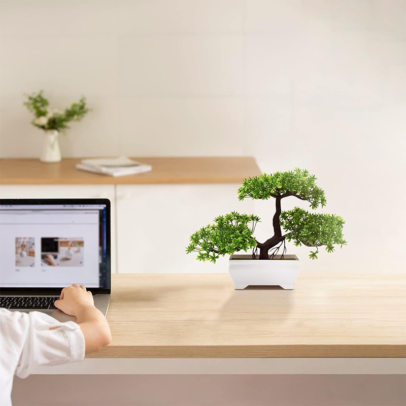 Artificial Bonsai Plastic Bion - огляд і ціна Bonsai Garden For Desk