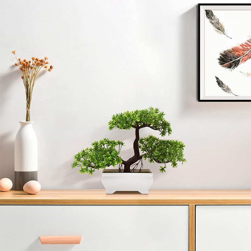 Artificial Bonsai Plastic Bion - огляд і ціна Bonsai Garden For Desk