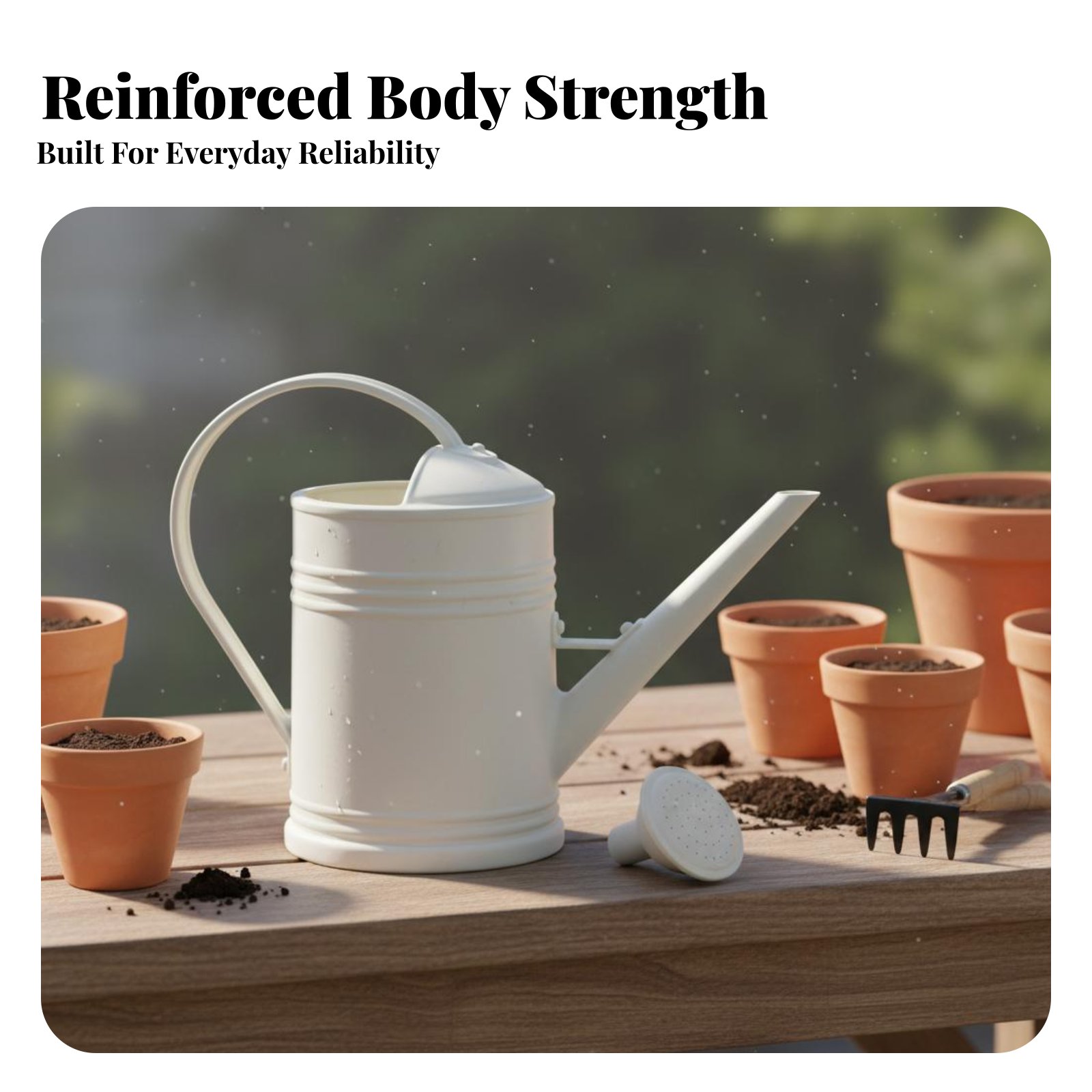 Watering Can with Long Spout P - огляд і ціна Bonsai Garden Plants