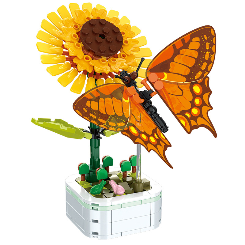 DIY Mini Butterfly Insect Pott - огляд і ціна Bonsai Garden Lego