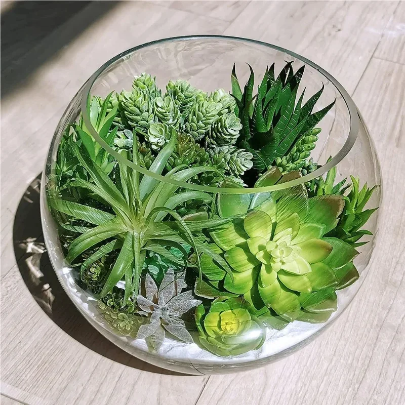 10/20Pcs PVC Succulents Plants - огляд і ціна Bonsai Garden Home